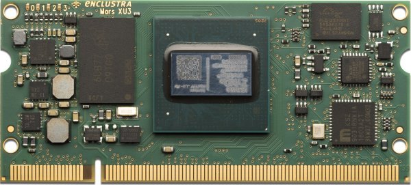 Mars XU3 — Top view (Zynq UltraScale+ MPSoC side)