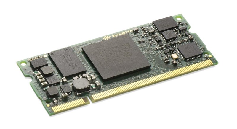 Mars ZX3 — Exterior (angled, Zynq 7000 SoC side, SO-DIMM edge)